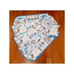 Tovaglia antimacchia con coralli blu e conchiglie