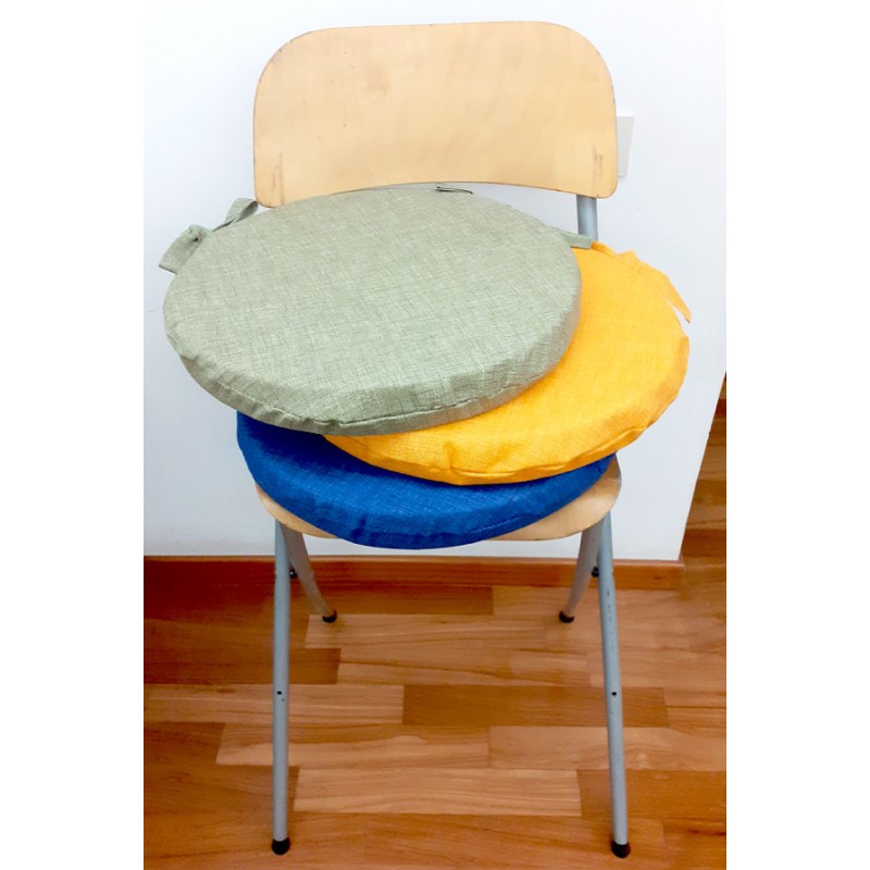 Cuscino rotondo per sedie – Mille Carezze – Biancheria per la Casa