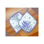 Coppia presine con lavanda
