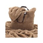 Plaid in microfibra teddy
